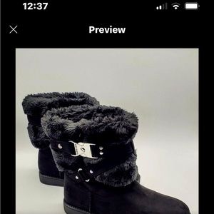 Women's Guess Winter Ashlee Boots\7 Beautiful/Warm